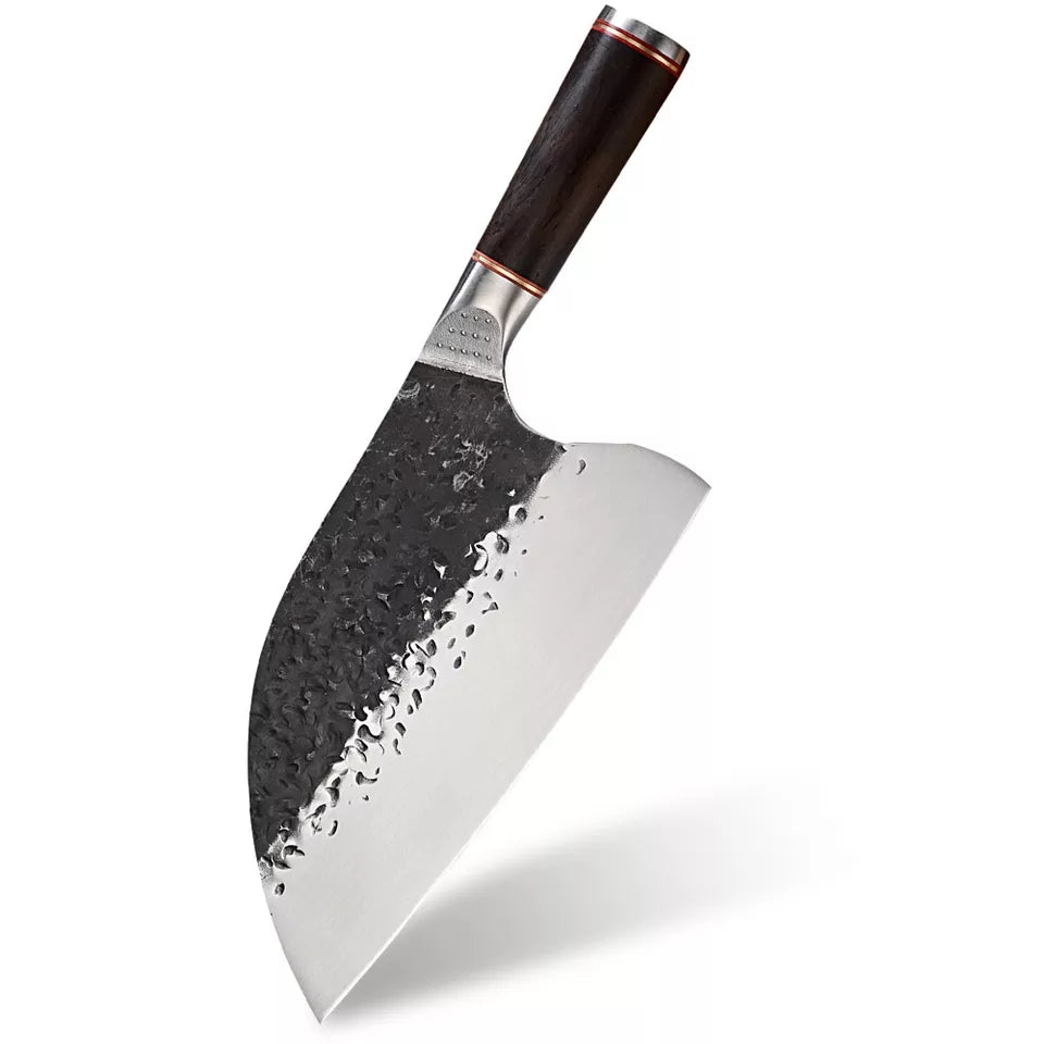 Cuchillo Chef Profesional Acero Martillado – KnivesMX