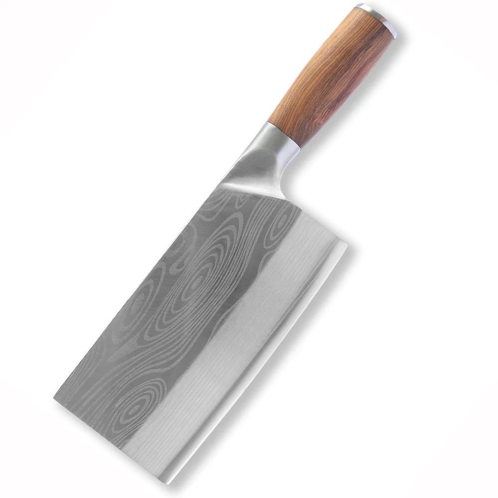 Cuchillo Chef Profesional Acero Martillado – KnivesMX