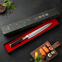 Cargar imagen en el visor de la galería, Cuchillo Sashimi Yanagiba 9 Pulgadas Sakimaru Xinzuo
