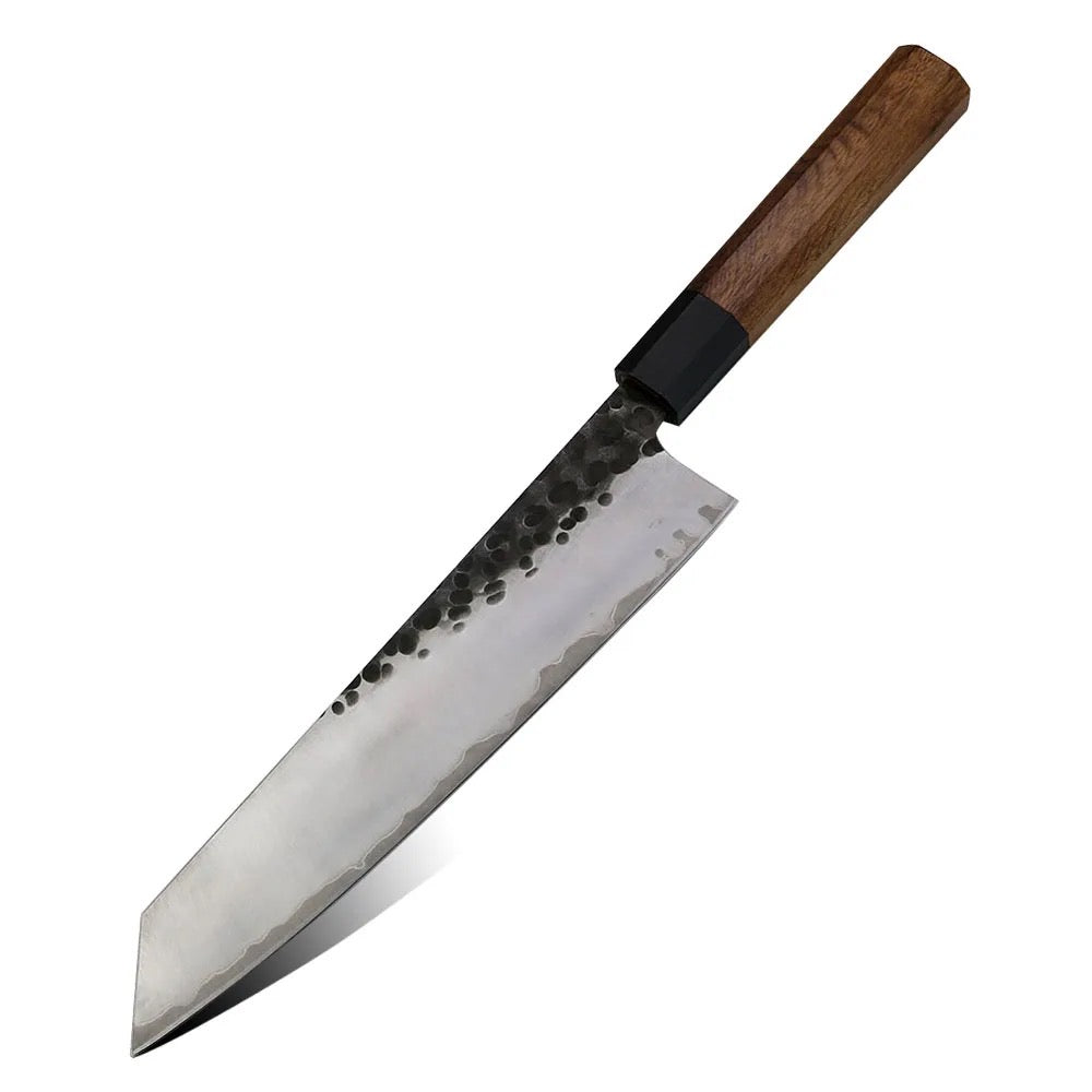 Cuchillo Chef Profesional Kiritsuke Forjado Alto Carbono 8 P