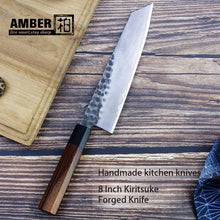 Cargar imagen en el visor de la galería, Cuchillo Chef Profesional Kiritsuke Forjado Alto Carbono 8 P
