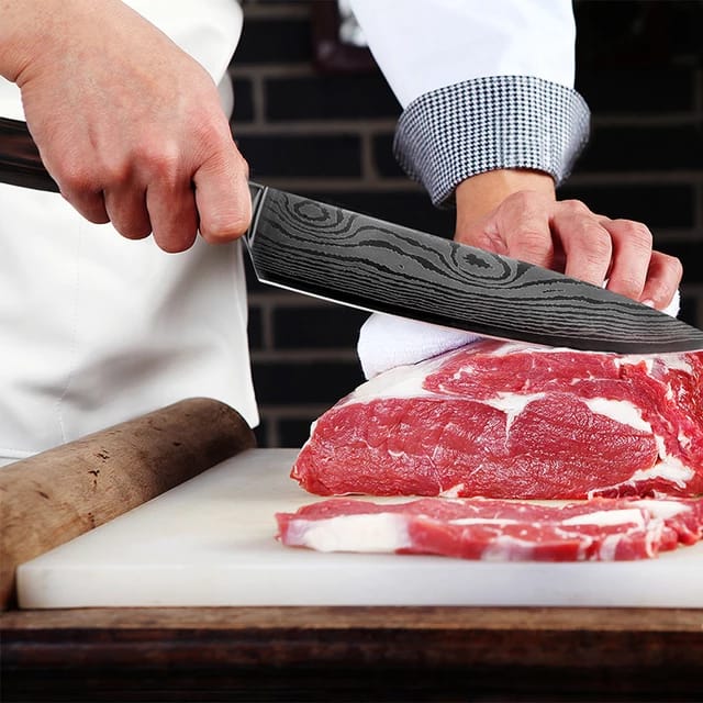 Set de Cuchillos Profesionales para Carne de Acero - ITALGLO S.R.L.
