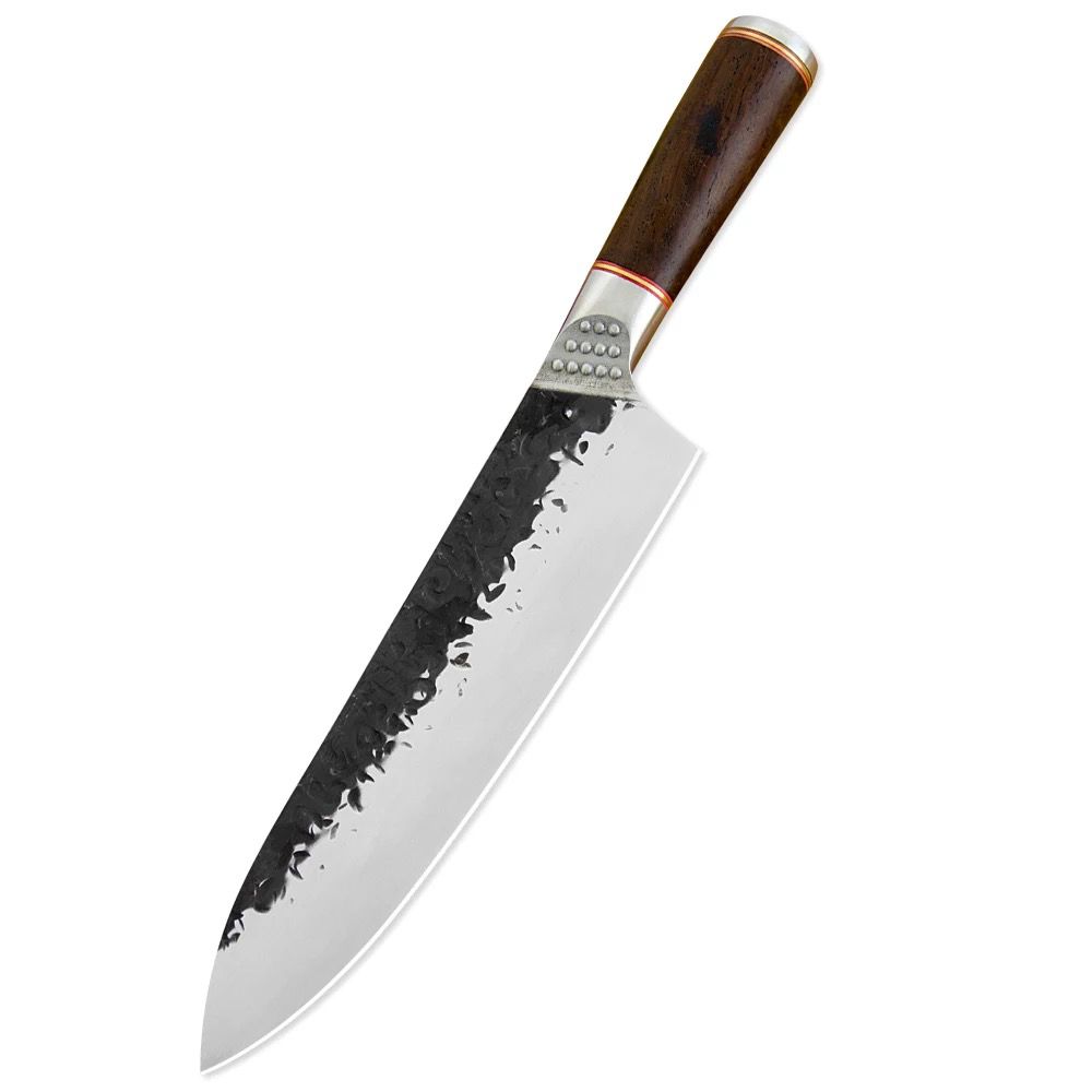 Cuchillo Chef Profesional acero inoxidable grabado laser. – KnivesMX